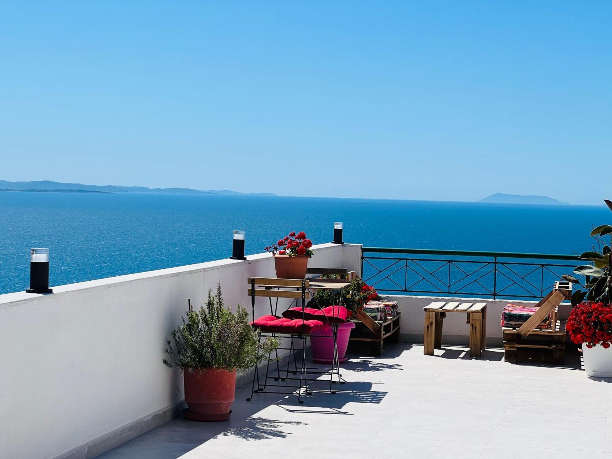 Terrace View Apartments Sarandë Exteriér fotografie